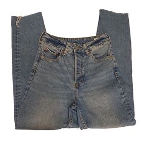 H&M Divided Curvy  Fit Wide Ultra High Waist Jean